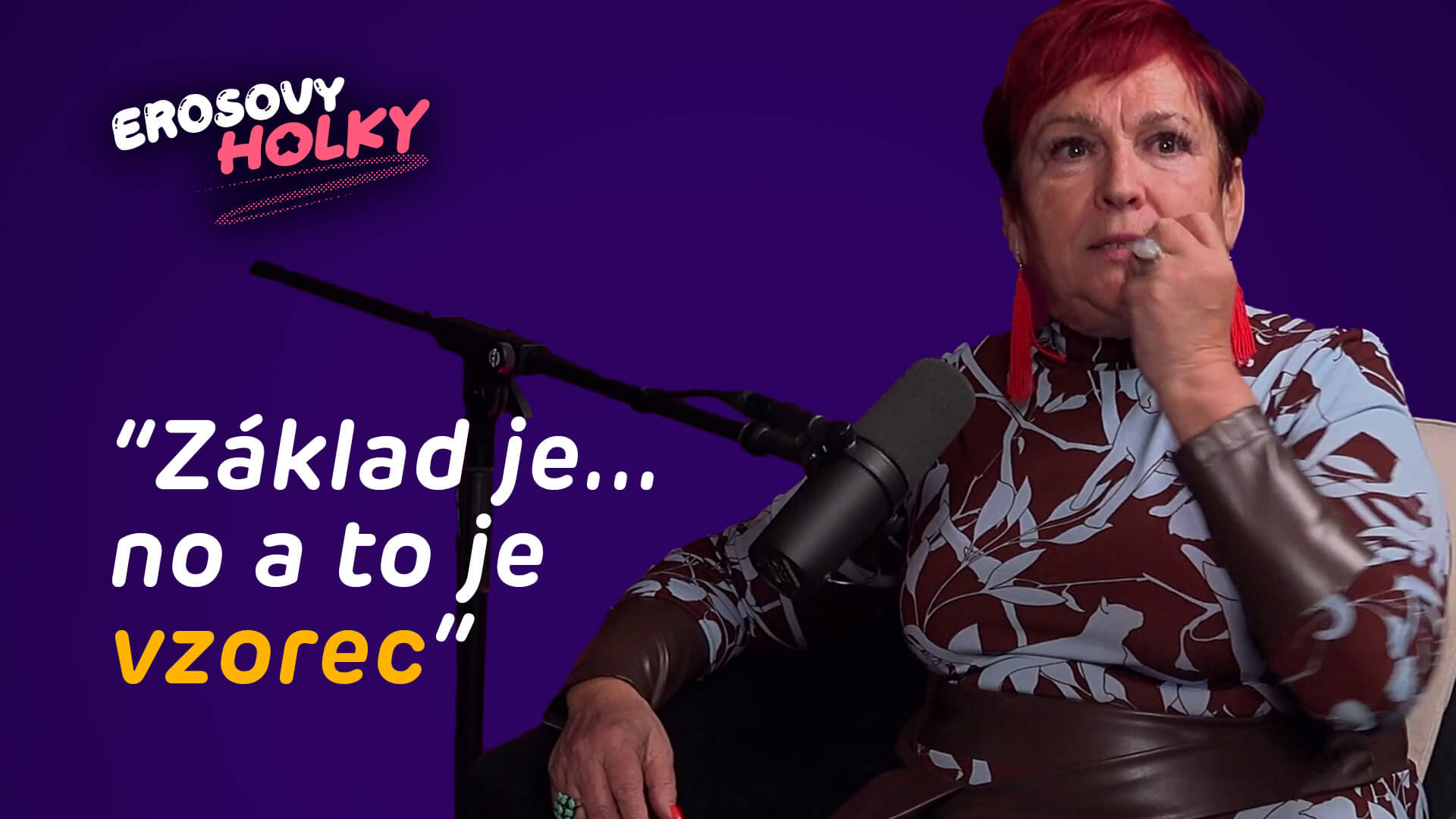 Jana Švecová, couple therapist: How to do things for yourself? This is the formula... | Erosovy Holky #010