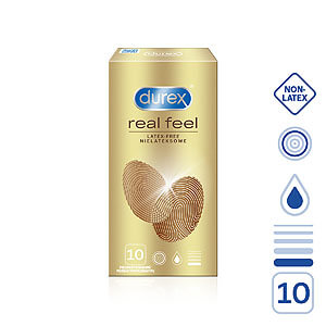 Durex Real Feel (10pcs), condoms for a natural feeling