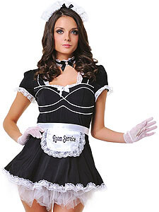 Le Frivole Maid Costume (02544), with accessories