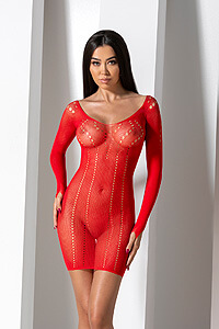 Passion Bodystocking BS101 (Red)