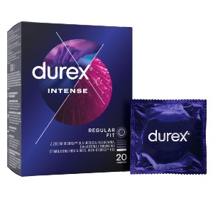 Durex Intense (20pcs), stimulating condoms with Desirex gel