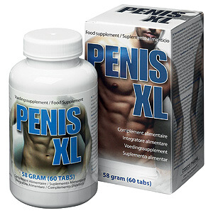 Penis XL 60 capsules, growth stimulation and penile erection