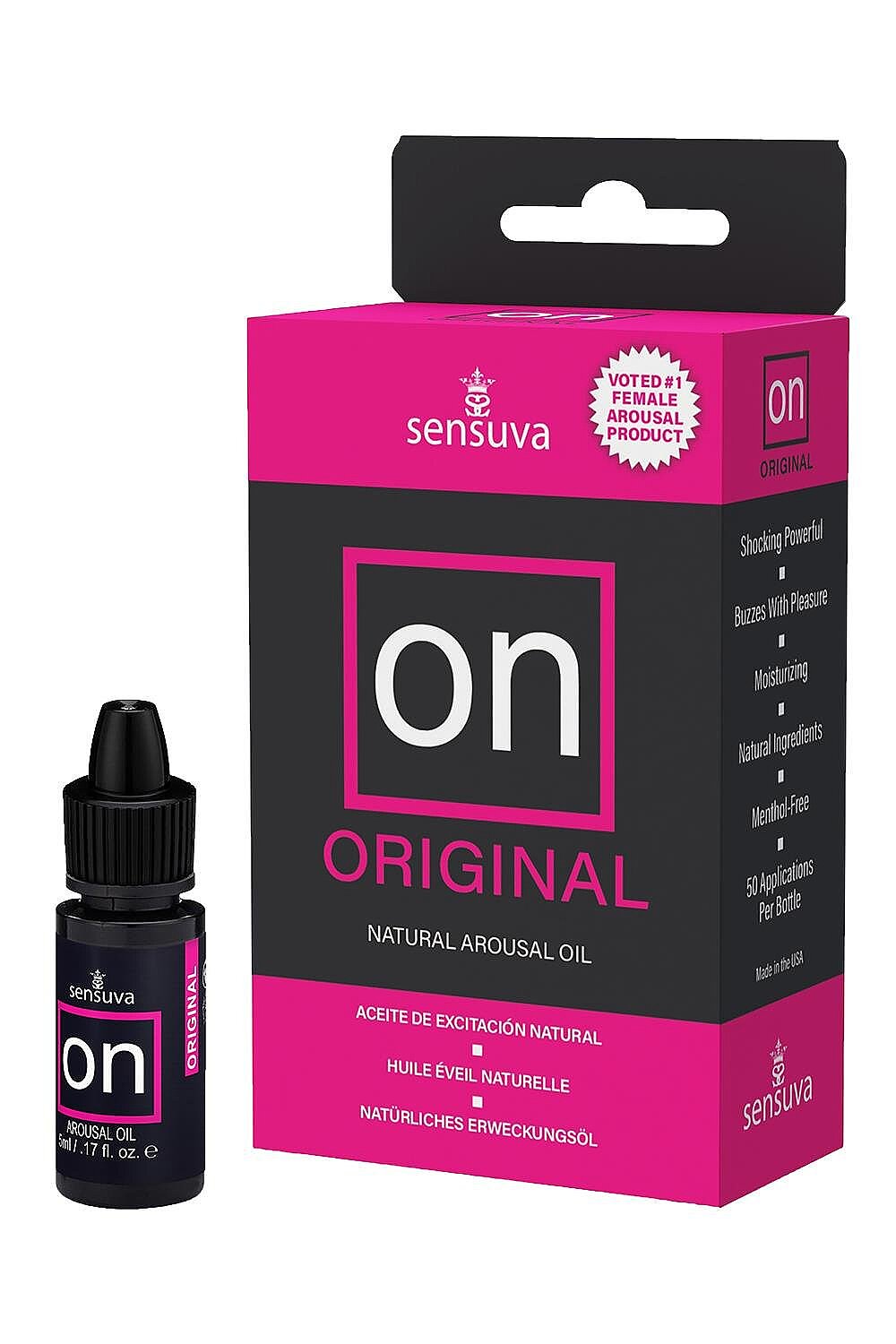 Sensuva ON Arousal Oil for Her Bottle 5 ml