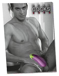 Real Cocks (2025), sexy calendar of beautiful men and penises