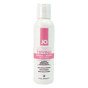 System JO Actively Trying (120 ml), lubricating gel to aid conception