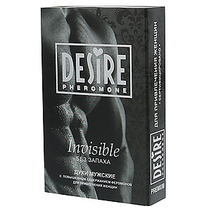 Desire Pheromones Invisible For Men (5ml), fragrance-free pheromones for men