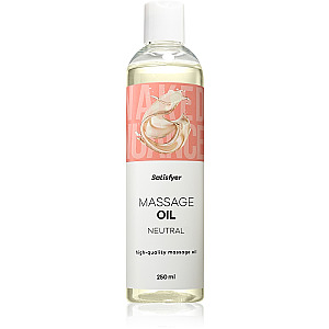 Satisfyer Massage Oil 250 ml (Neutral), neutral massage oil