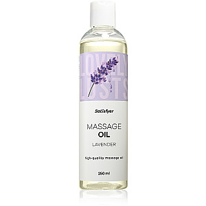 Satisfyer Massage Oil 250 ml (Lavender), lavender massage oil