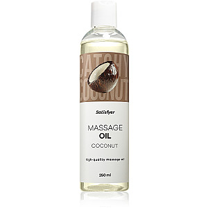 Satisfyer Massage Oil 250 ml (Coconut), coconut massage oil