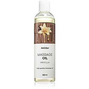 Satisfyer Massage Oil 250 ml (Vanilla), vanilla massage oil