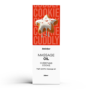 Satisfyer Massage Oil 250 ml (Christmas Cookie), Christmas massage oil