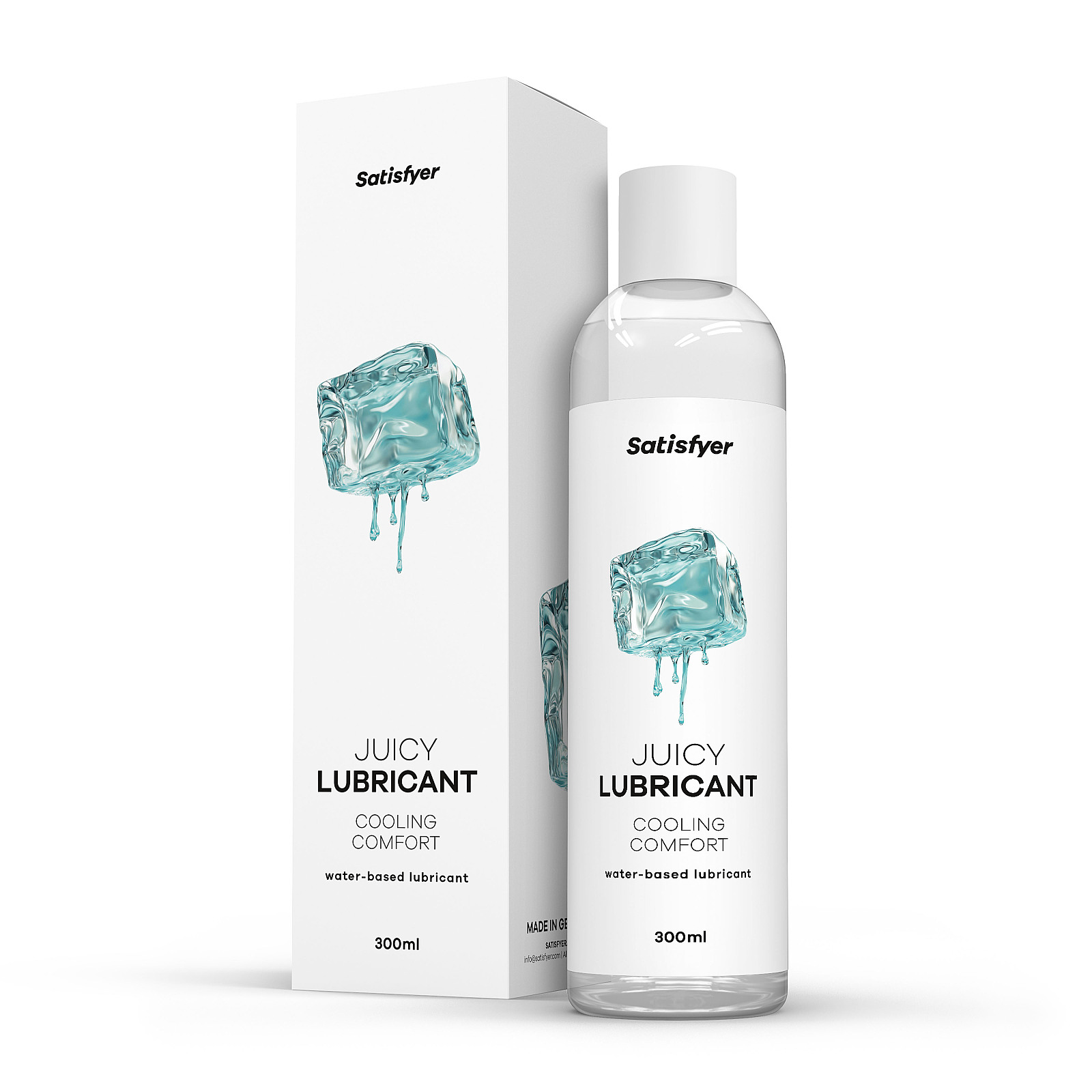 Satisfyer Juicy Lubricant 300 ml (Cooling Comfort), cooling lubricant gel