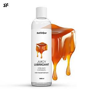 Satisfyer Juicy Lubricant 300 ml (Creamy Caramel), caramel lubricant gel