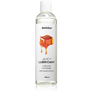 Satisfyer Juicy Lubricant 300 ml (Creamy Caramel), caramel lubricant gel