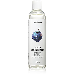 Satisfyer Juicy Lubricant 300 ml (Breezy Berry), blueberry lubricant gel