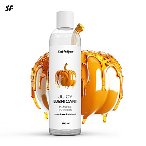 Satisfyer Juicy Lubricant 300 ml (Playful Pumpkin), pumpkin lubricant gel