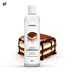 Satisfyer Juicy Lubricant 300 ml (Tasteful Tiramisu), tiramisu lubricating gel