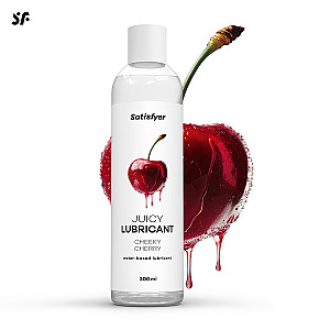 Satisfyer Juicy Lubricant 300 ml (Cheeky Cherry), cherry lubricant gel