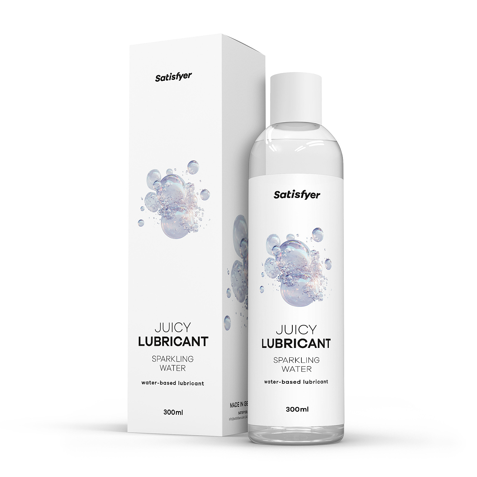 Satisfyer Juicy Lubricant 300 ml (Sparkling Water), refreshing lubricant gel