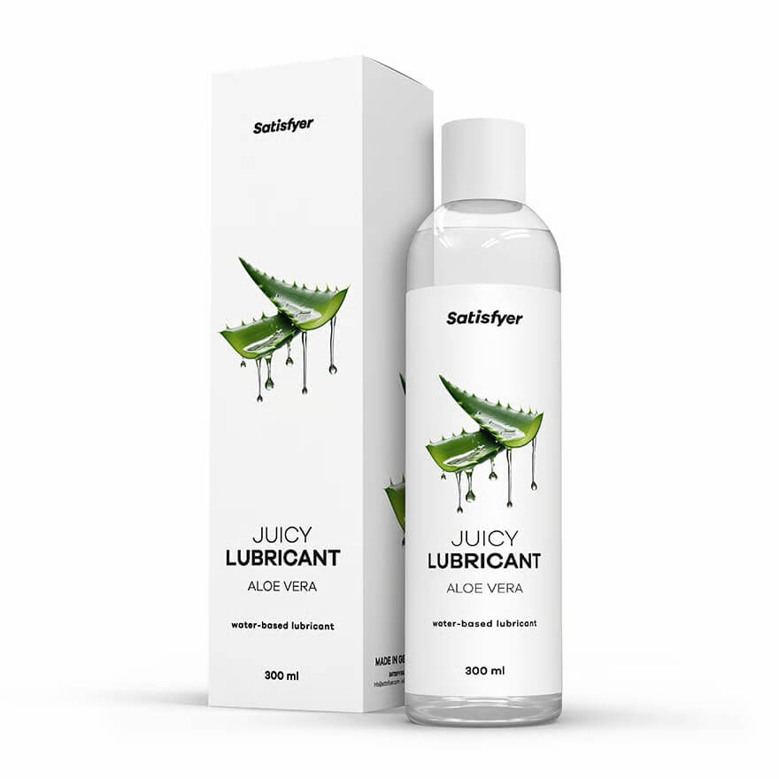 Satisfyer Juicy Lubricant 300 ml (Aloe Vera), aloe water-based lube