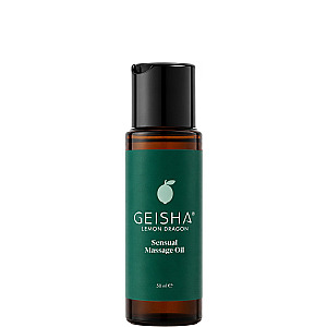 Geisha Sensual Massage Oil Lemon Dragon (50 ml), sensual massage oil