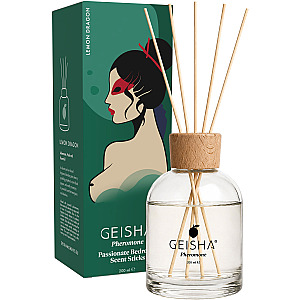Geisha Pheromone Bedroom Scent Sticks Lemon Dragon (200 ml), pheromone reed diffuser