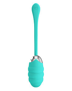 Turquoise vibrating egg Pretty Love Franklin Turquoise, 12 programs