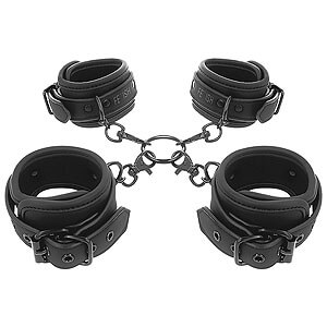 Fetish Submissive Hogtie and Cuffs Set