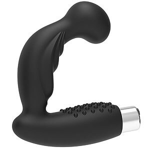 Addicted Toys Prostate Anal Vibrator #3 black rechargeable prostate massager