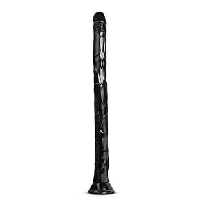 Blush JET BLACK MAMBA 19inch (48 cm) super long dildo