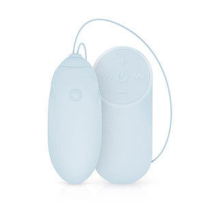 LUV EGG Blue, vibrating egg with remote control