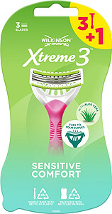 Wilkinson Sword Xtreme3 Sensitive Comfort (4 pcs), women's razors