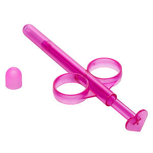 CalExotics Lube Tube 2pcs (Pink), syringe lube applicator