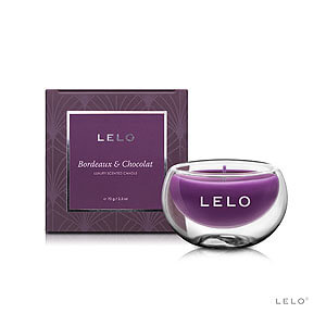 LELO Bordeaux & Chocolat Candle (70 g), luxury aromatic wax candle