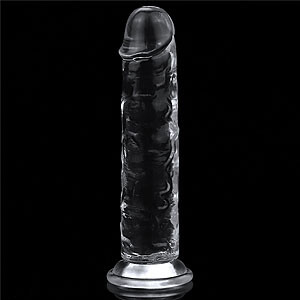 Lovetoy Flawless Clear Dildo 7.0″ (18 cm), clear realistic dildo with suction cup
