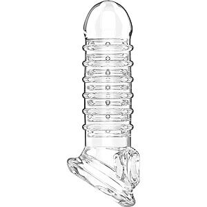 VirilXL Penis Extender V15 (Transparent), penis and testicle sleeve