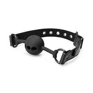 Bedroom Fantasies Breathable Ball Gag, mouth gag with holes