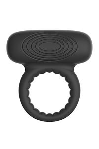 RAMROD Classic Vibe Cockring (Black), vibrating cock ring