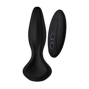 Dream Toys Dark Desires Alexandra (Black), anal plug with remote control