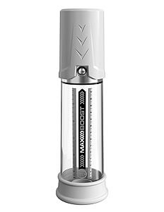 Pump Worx MAX BOOST (White), improved penis pump
