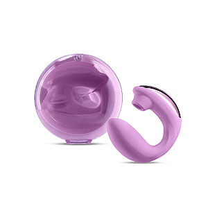 NS Novelties Desire Euphoria (Pink), double vibrator and pulsator