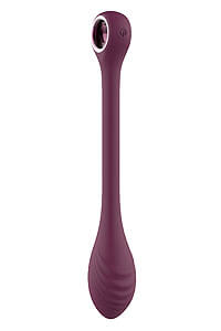 Glam Bendable G-Spot Vibe (Wine), vaginal vibrator
