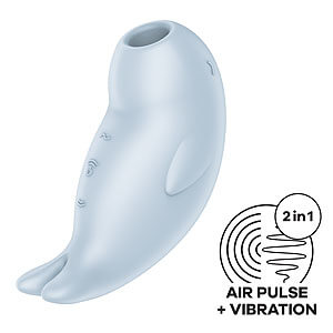 Satisfyer Seal You Soon (Blue), clitoral stimulator