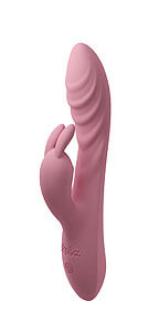 Sunset Thai (Pink), rechargeable vibrator with rabbit
