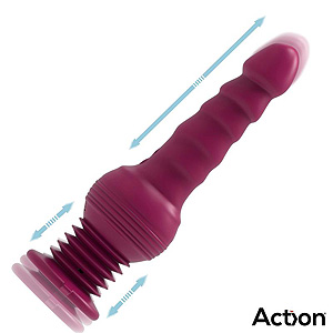 Action Rocket Ultra Jet, suction cup vibrator