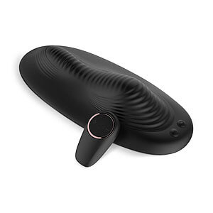 Easy Toys Vibe Pad Double Vibration (Black), remote control stimulator for women