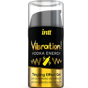Intt Vibration! Tingling Gel (Vodka Energy), lip and clitoral stimulation gel