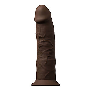 Amorelie UNCOVER Dusk Dildo 19,2 cm (Espresso), super realistic dildo