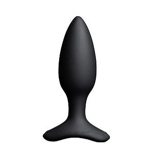 Lovense Hush 2 Butt Plug Small 38mm APP (Black), vibrating anal plug