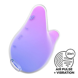 Satisfyer Mermaid Vibes (Violet / Pink), clitoral pulsator